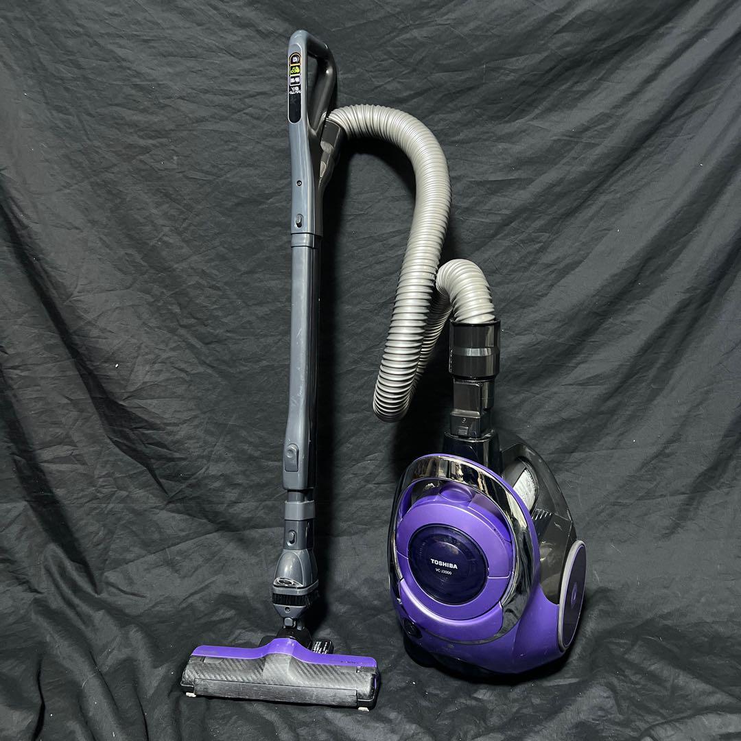 東芝 サイクロン式掃除機 トルネオ VC-J3000(V) キャニスター型 東芝