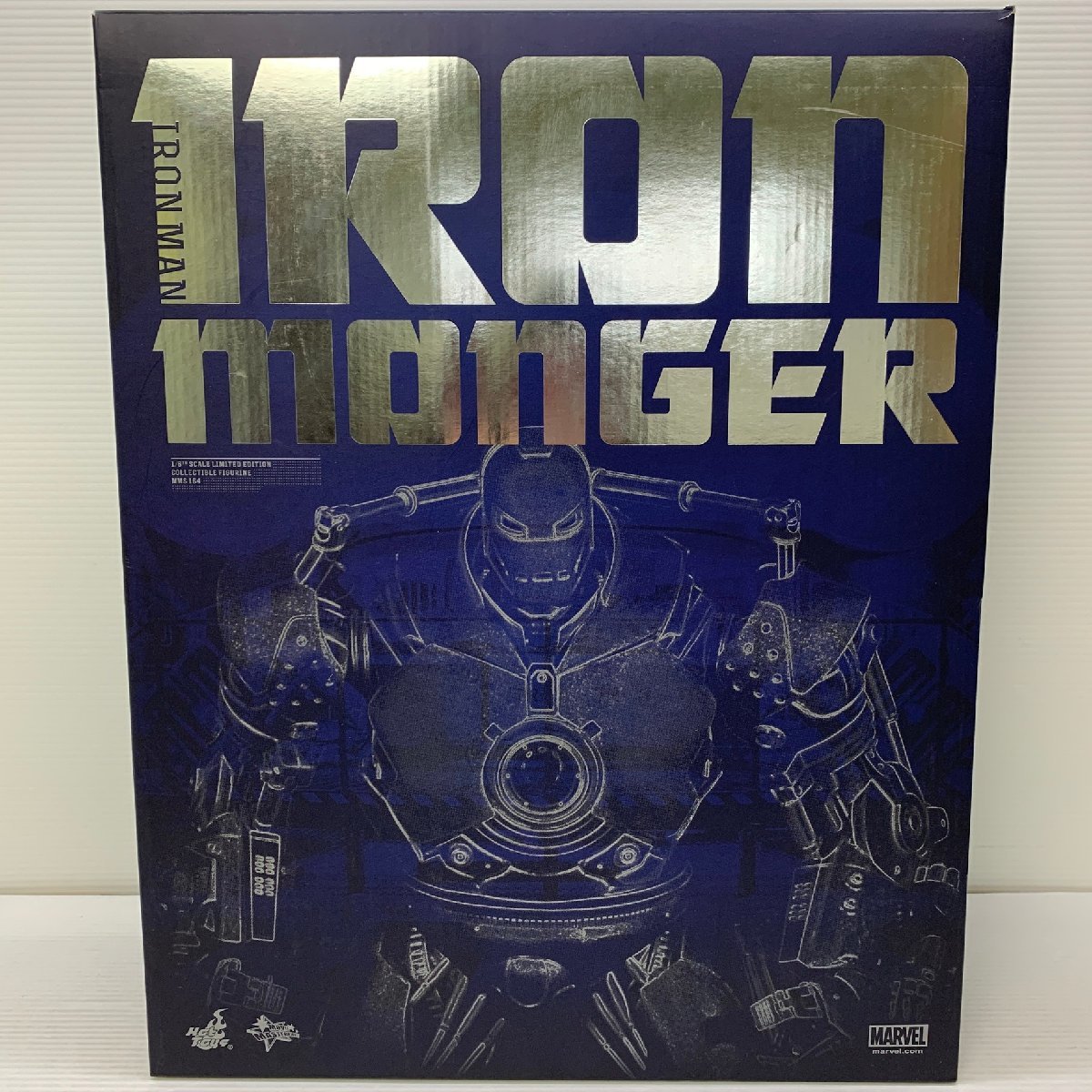 MIN【現状渡し品】 MSMO ホットトイズ ムービー マスターピース アイアンモンガー フィギュア アイアンマン 〈55-231216-CN-7-MIN〉
