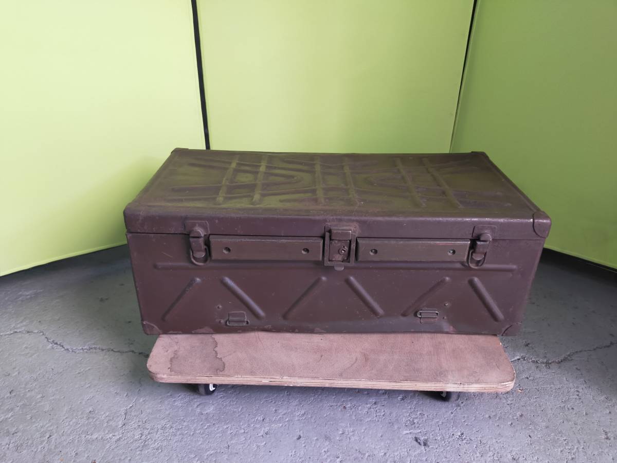 日本軍☆トランク☆鉄☆ヴィンテージ☆レトロ☆アンティーク 中古 旧日本軍