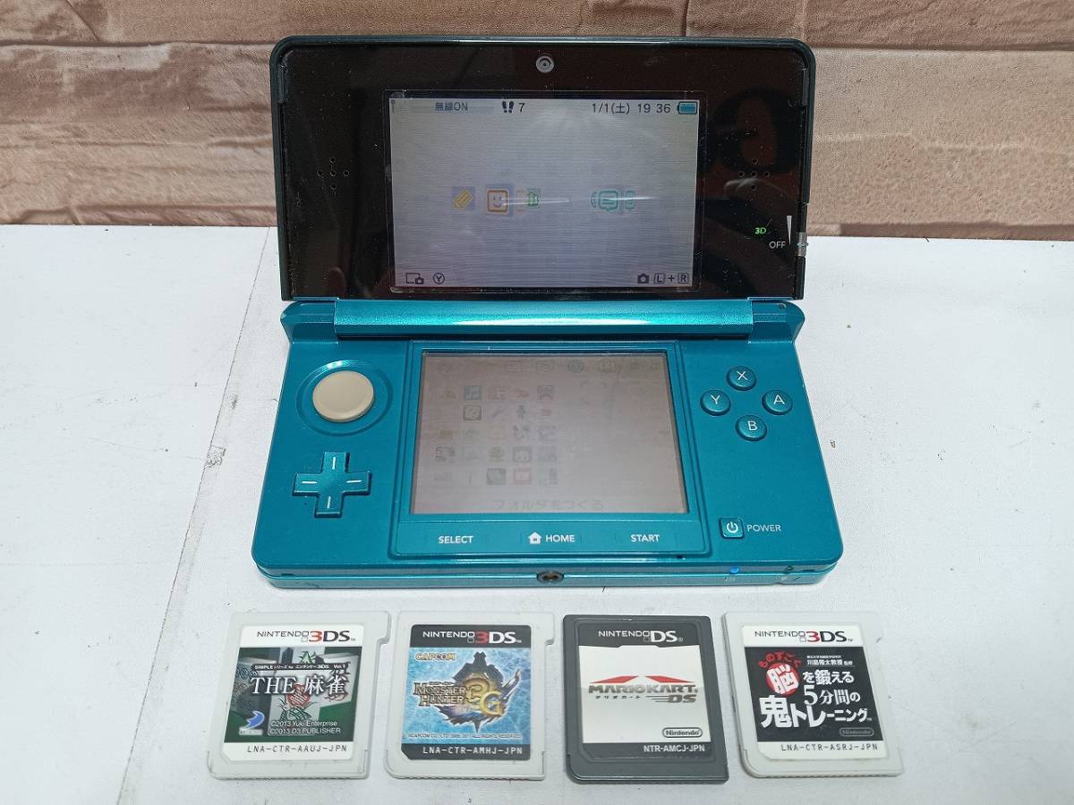 動作確認済】3DS カセット付き CTR-001 CTR-S-JPN-CO 任天堂  