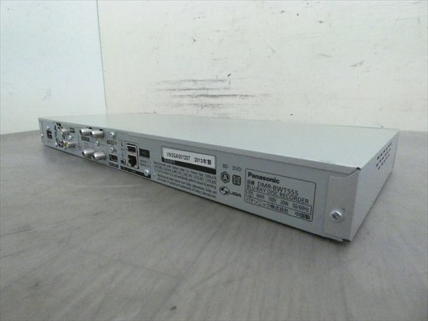 送料込 Panasonic DIGA 500GB ブルーレイレコーダー スリム Panasonic