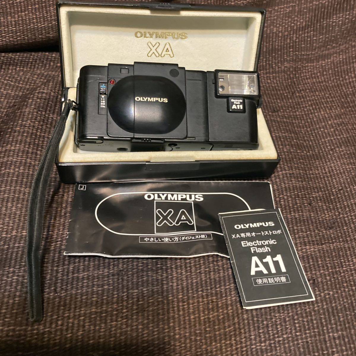 OLYMPUS コンパクトフィルムカメラ トップ A11 ジャンク OLYMPUS