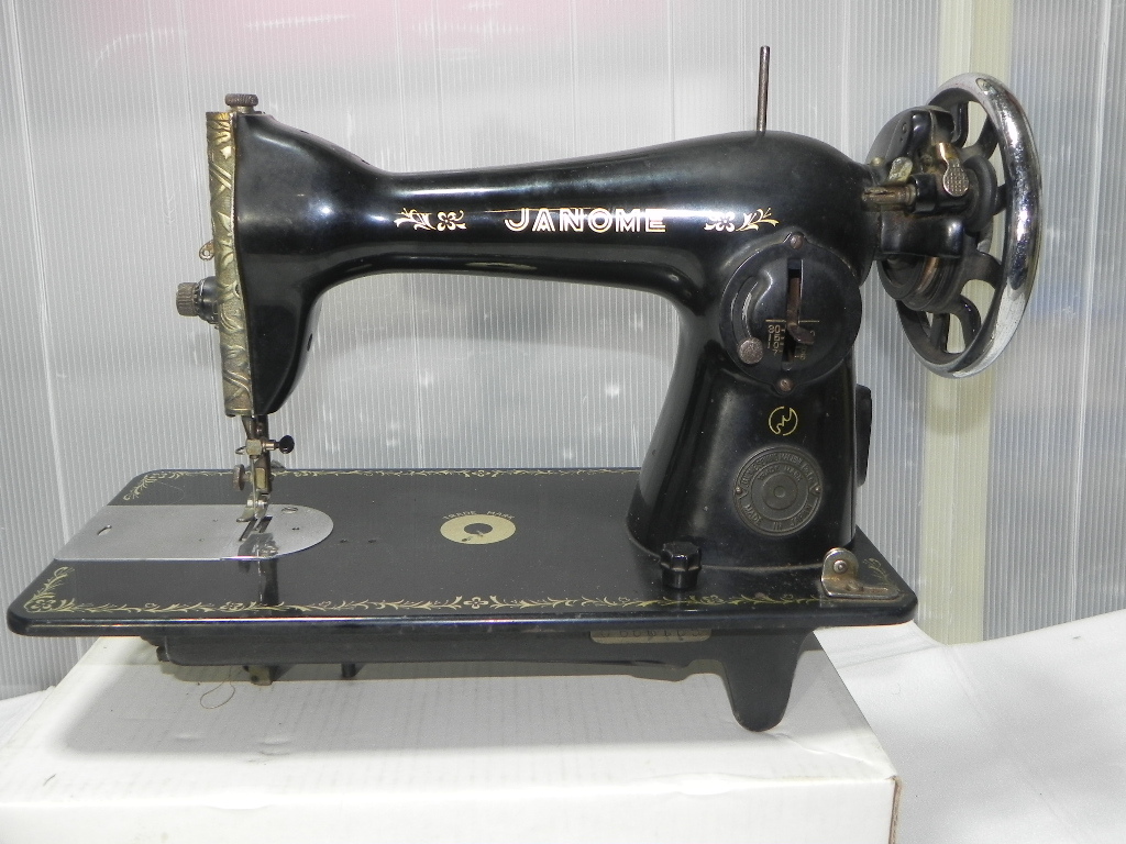 JANOME ジャノメ アンティーク ミシン ジャンク 管理K-23 ジャノメ