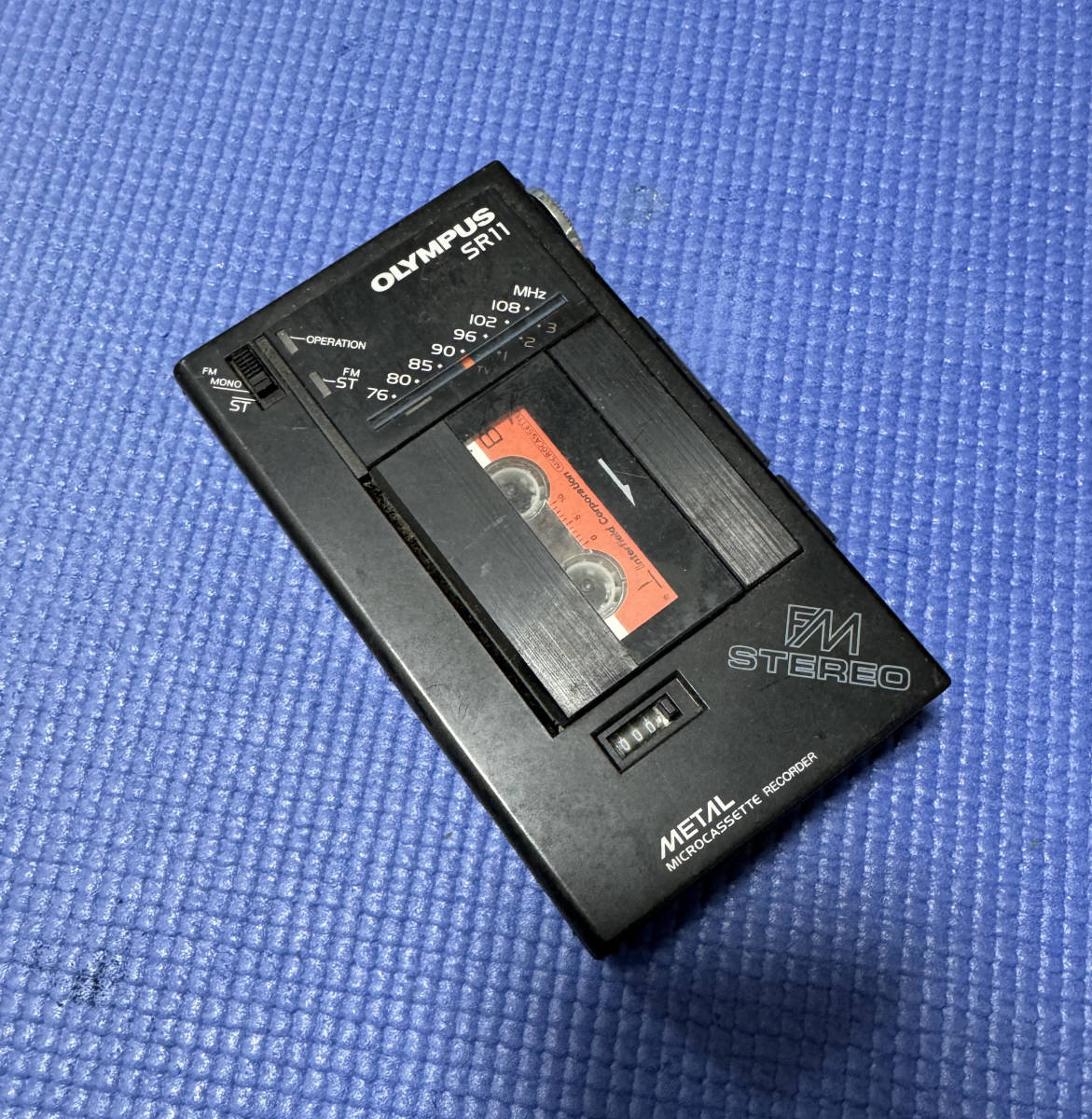 OLYMPUS マイクロカセットレコーダー アンティーク OLYMPUS マイクロ
