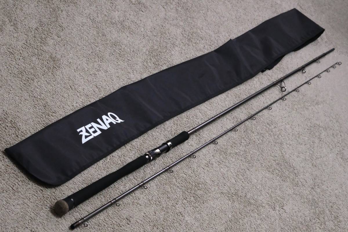 ☆美品！ゼナック ZENAQ デフィ バーン ブラックフィン DB-S116 K