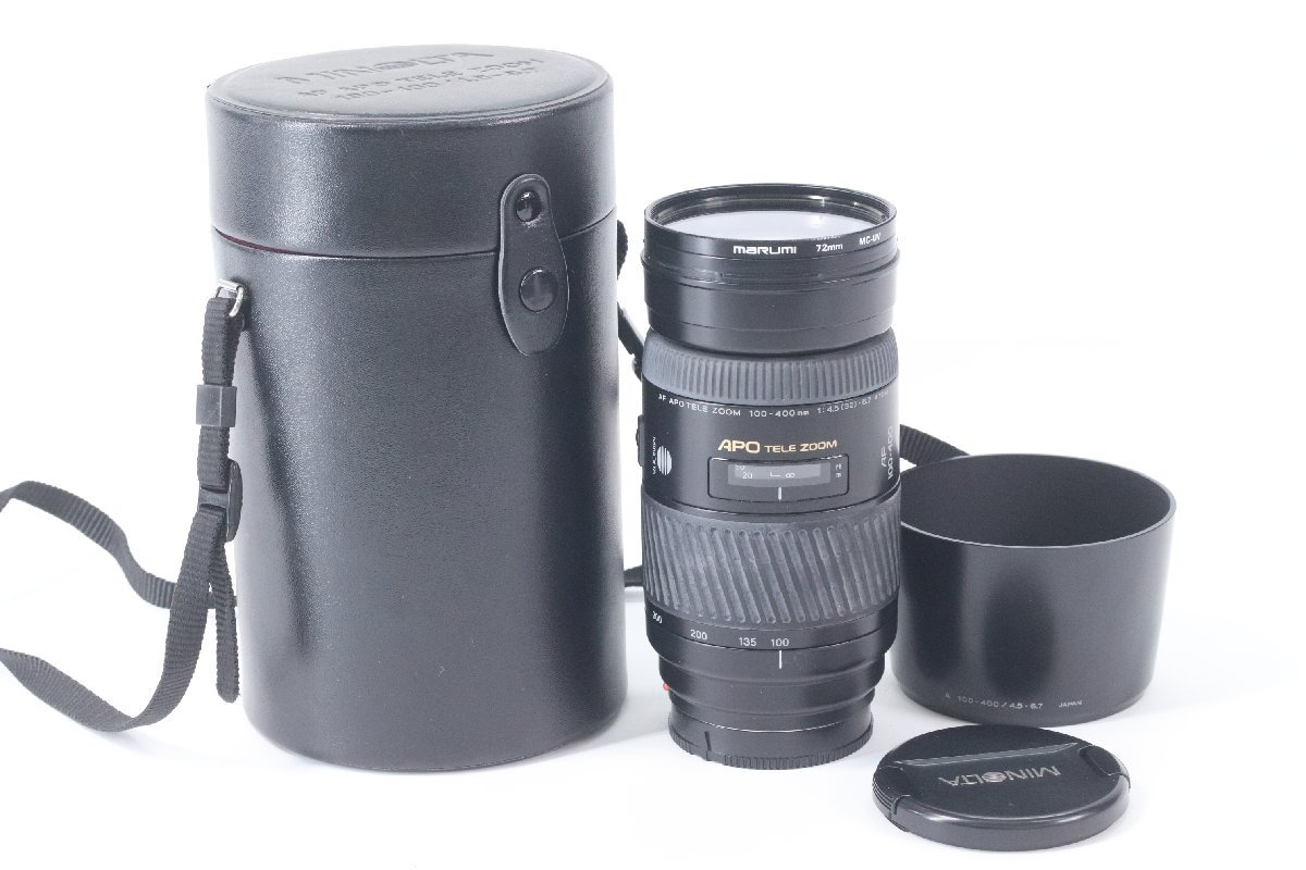 ミノルタ 望遠レンズ AF APO TELE ZOOM 100-400mm 中古MINOLTA MINOLTA