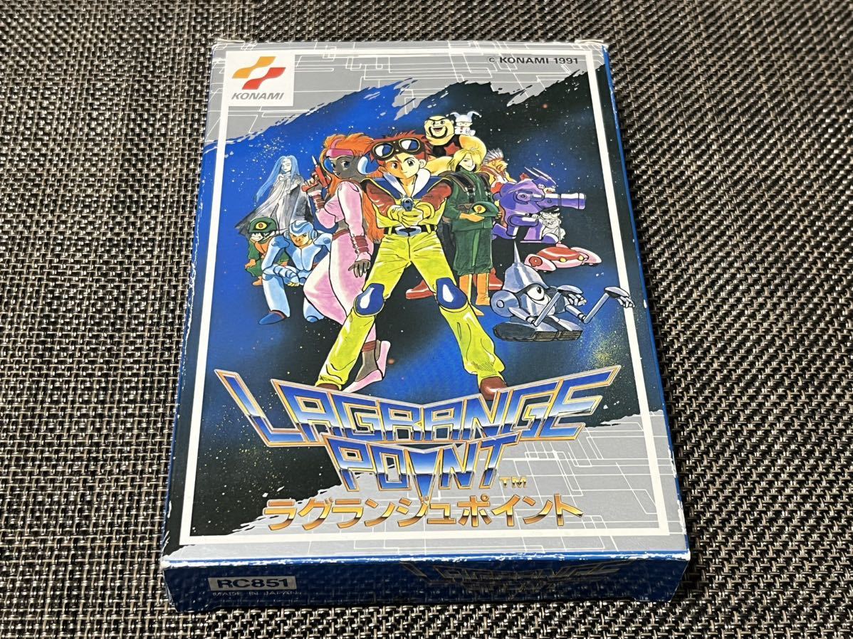 ラグランジュポイント ファミコンソフト FC コナミ 箱説付