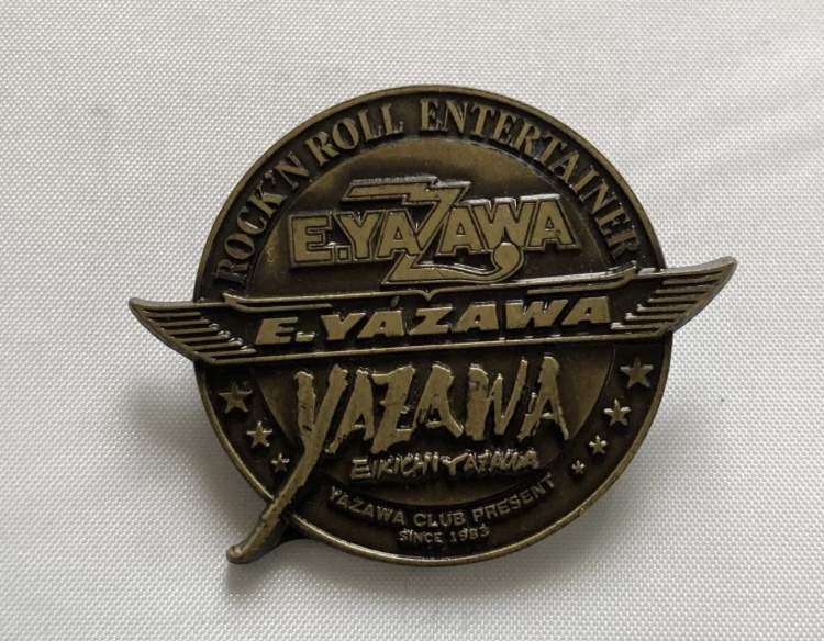 矢沢 ロゴ 矢沢永吉 E YAZAWA 壁掛けオブジェ ロゴ 箱入り未開封 公式通販