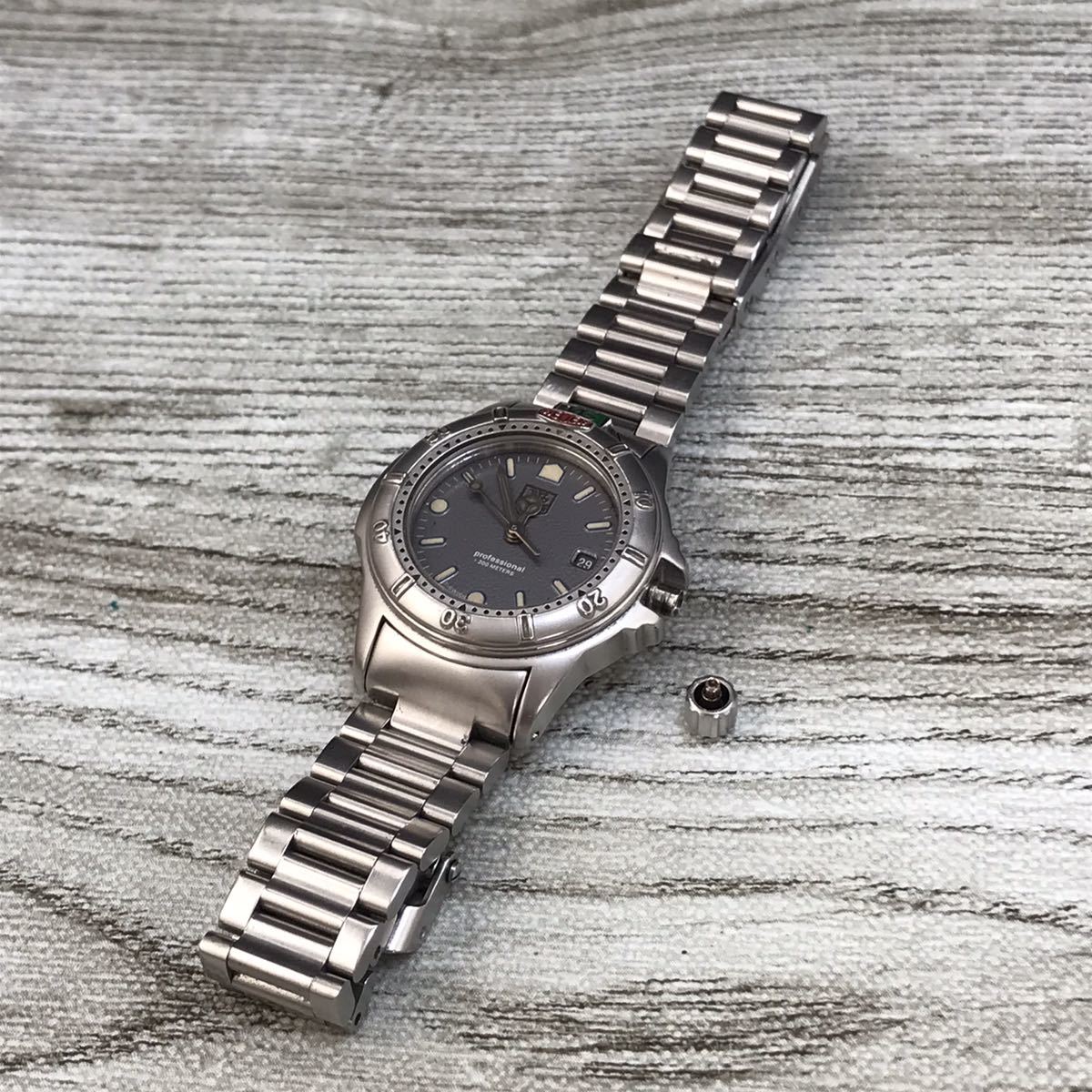 144-0073 ジャンク TAG HEUER タグホイヤー 999.208K レディース腕時計 