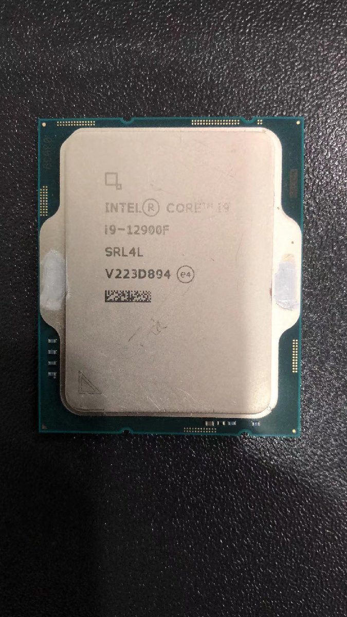 CPU インテル Intel Core I9-12900F プロセッサー 中古 動作未確認