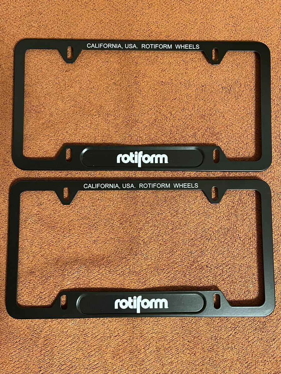 USナンバーフレーム usdm jdm rotiform calfornia STI civic subie 