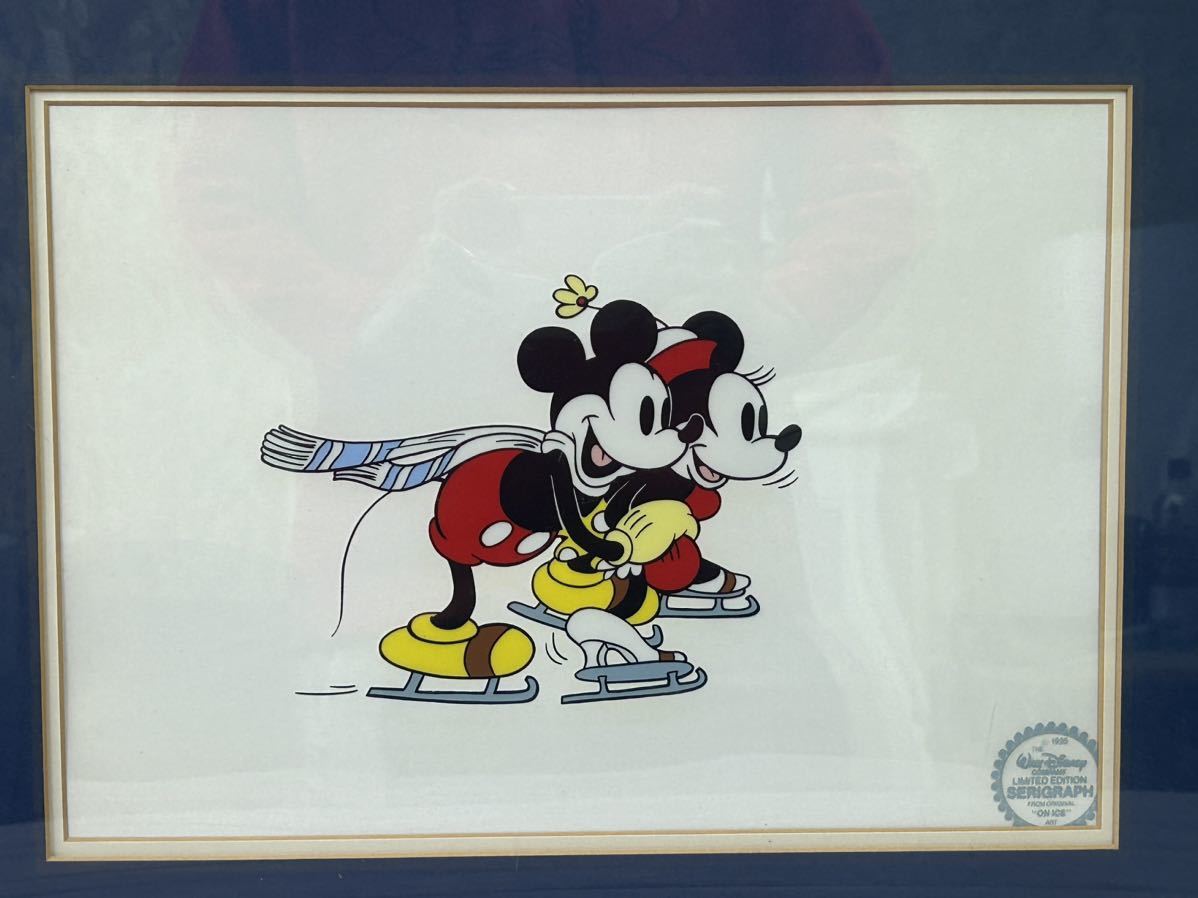 Disney ミッキー ミニー セリグラフ セル画 Yahoo!オークション