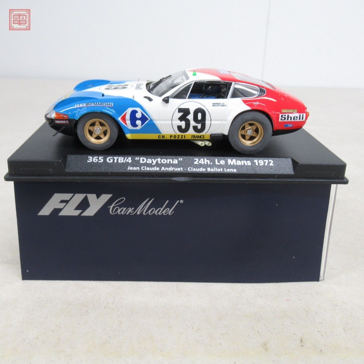 フライ 1/32 フェラーリ 365 GTB/4 デイトナ 24h ル・マン 1972 #39 No