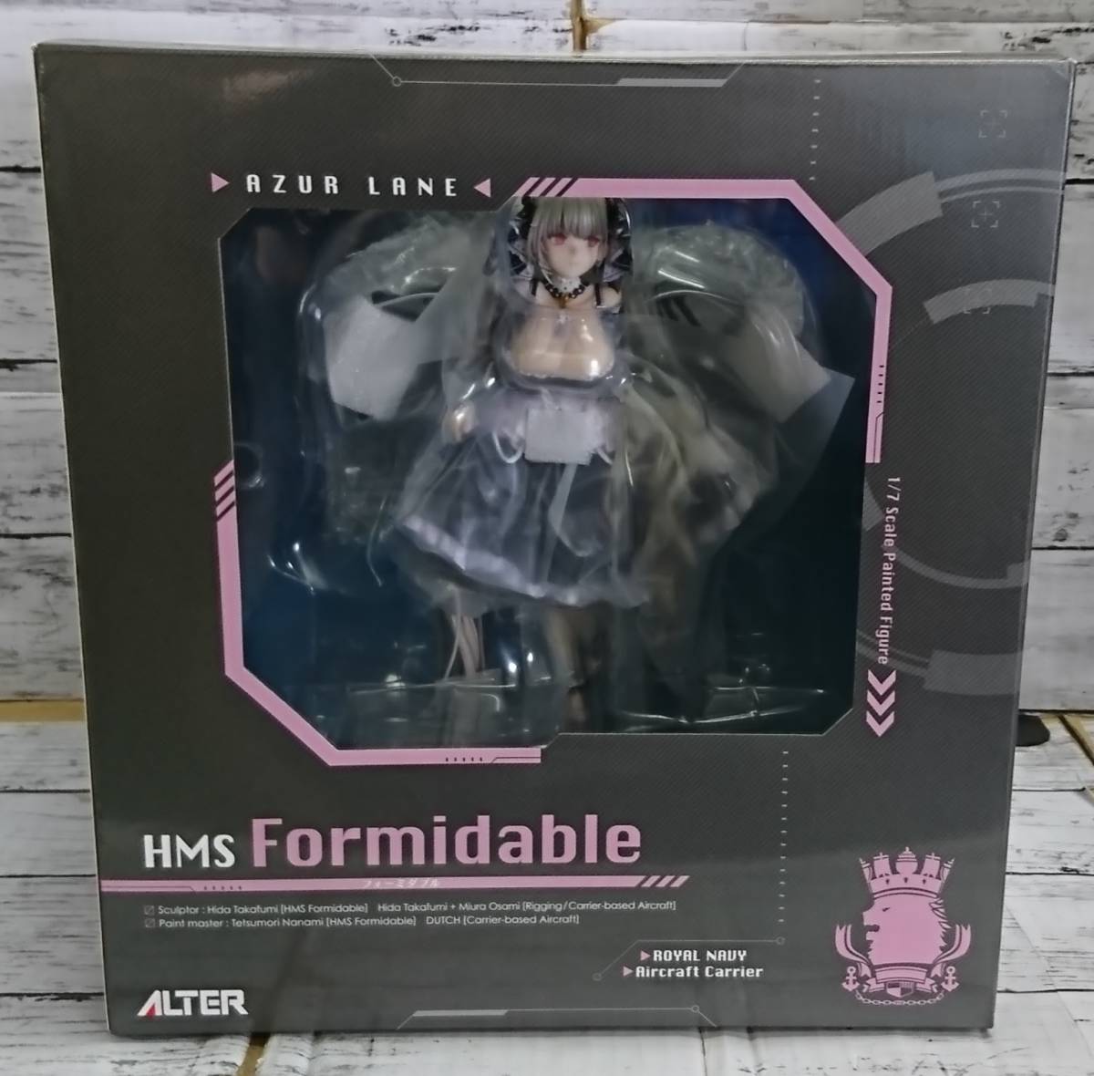 大人気，品質保証 E02‐1820 フォーミダブル アズールレーン ロイヤル Formidable AZUR LANE 1/7スケールフィギュア 箱イタミ有り(コミック、アニメ)｜売買されたオークション情報、yahooの商品情報をアーカイブ公開 - その他