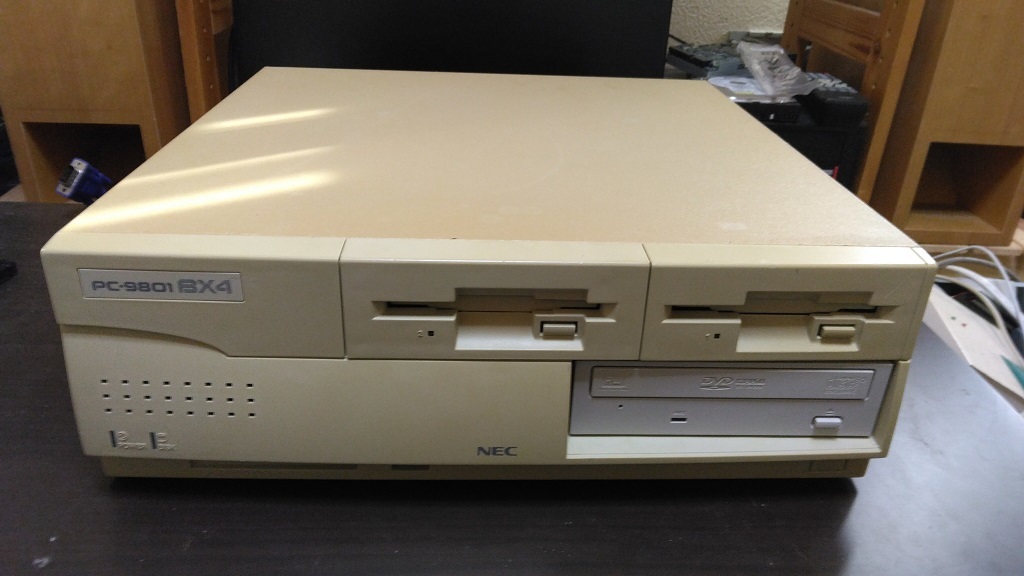 DT : NEC PC-9801BX4/U2 旧型PC 現状品! 通電OK パソコン PC-98 【公式