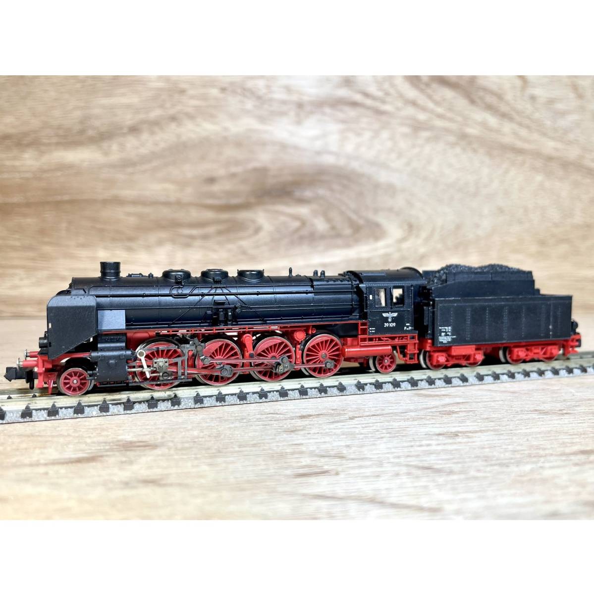 HOゲージ・ドイツ蒸気機関車・客車セット 鉄道模型 メルクリン 客車3