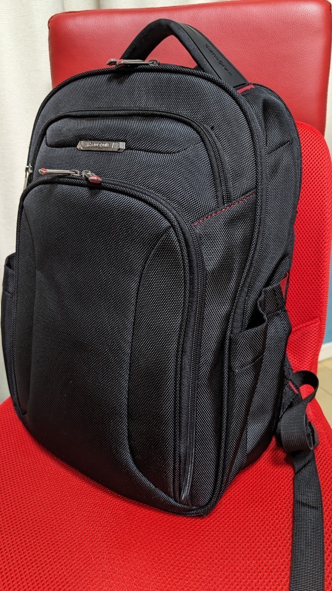 ◇サムソナイト◇ Samsonite リュックサック 1118365 ブラック 黒×赤