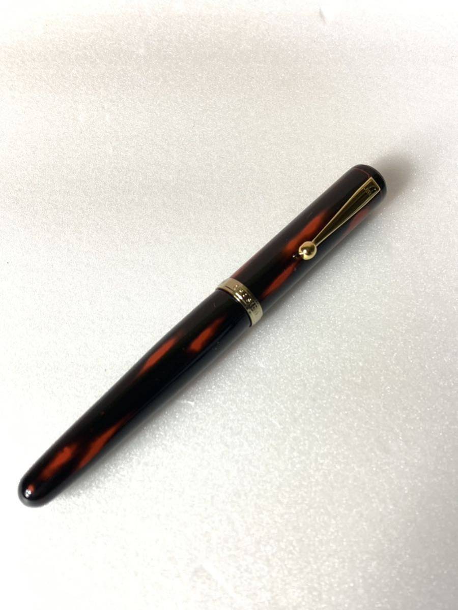 1円から】JSU大橋堂 漆塗り万年筆 ペン先：14K 現状品 【公式通販】