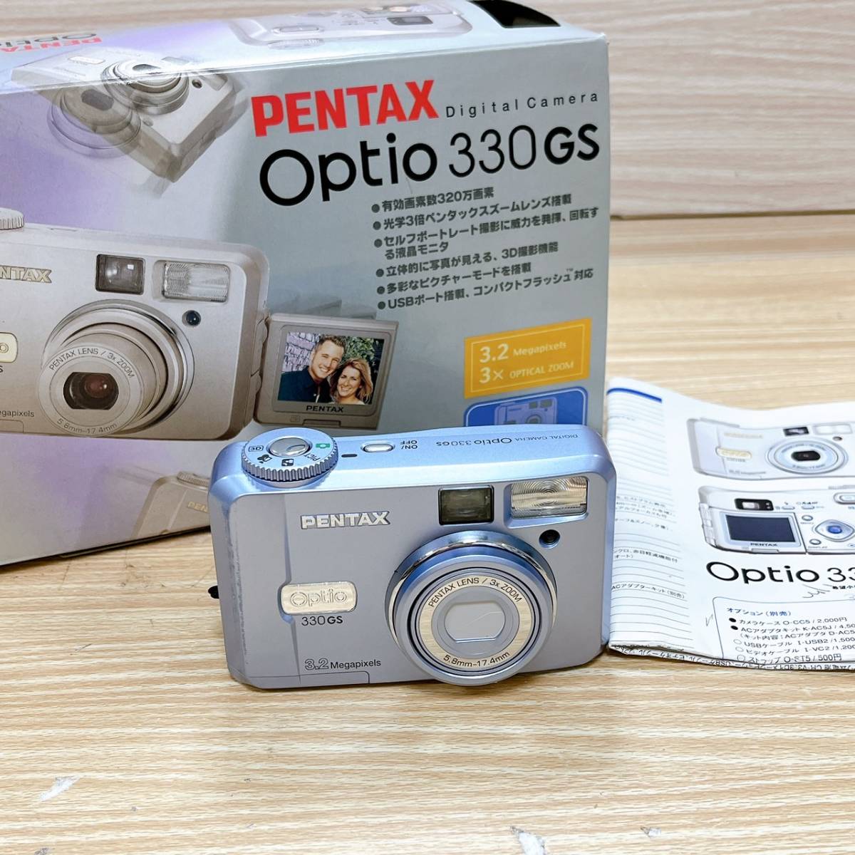Optio 330GS PENTAX ペンタックス - デジタルカメラ optio 0 GS Pentax