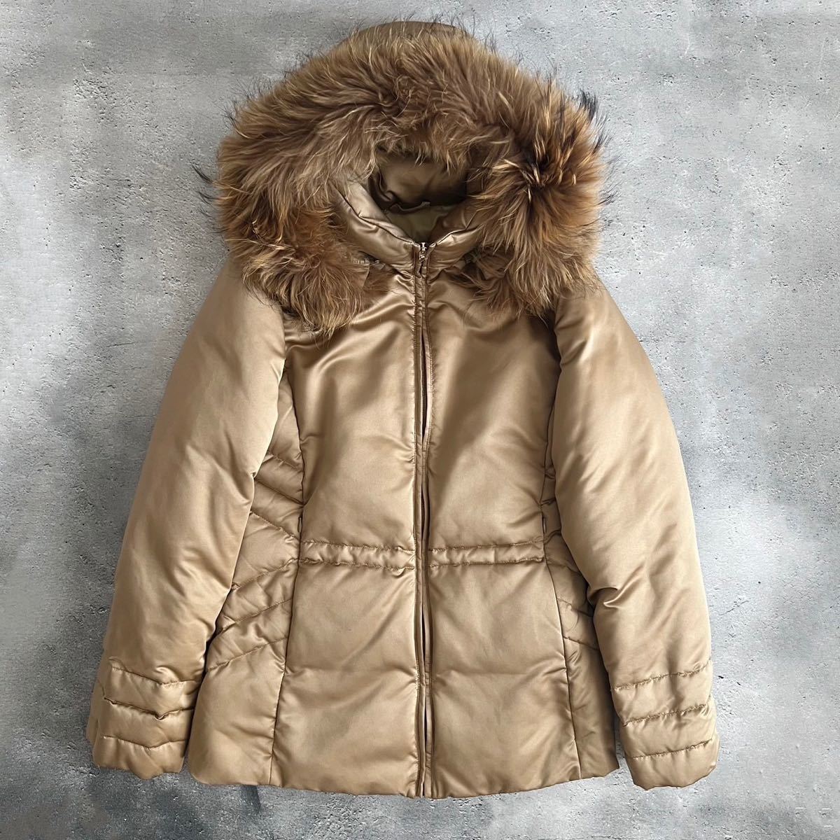 美品 国内正規希少 モンクレール MONCLER フードダウンジャケット 