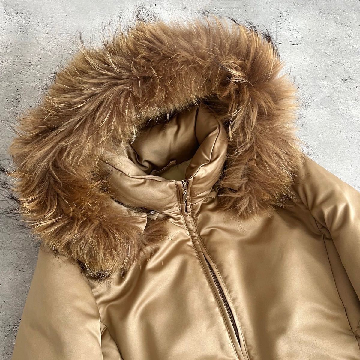 美品 国内正規希少 モンクレール MONCLER フードダウンジャケット 