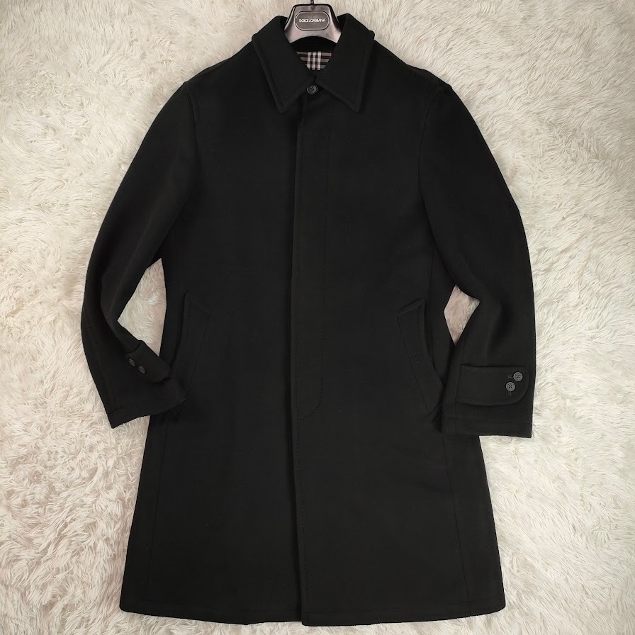 極美品!カシミヤウール!バーバリーブラックレーベル 激レアL-XL位!ノバ