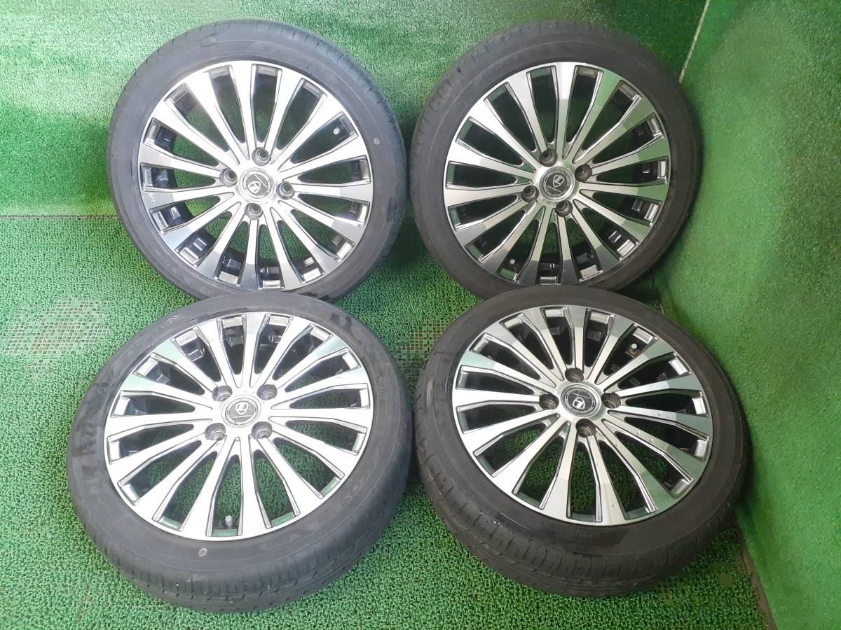 レアマイスター LEHRMEISTER 15×5J +45 夏タイヤセット 165/50R15 ムーヴ等 インチアップに 売切!!