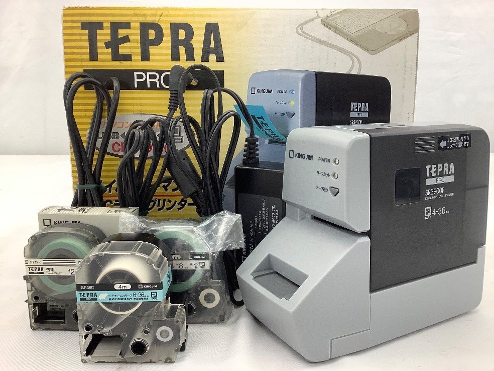 TEPRA PRO SR3900P PCラベルプリンター ケース付き ヨドバシ.com