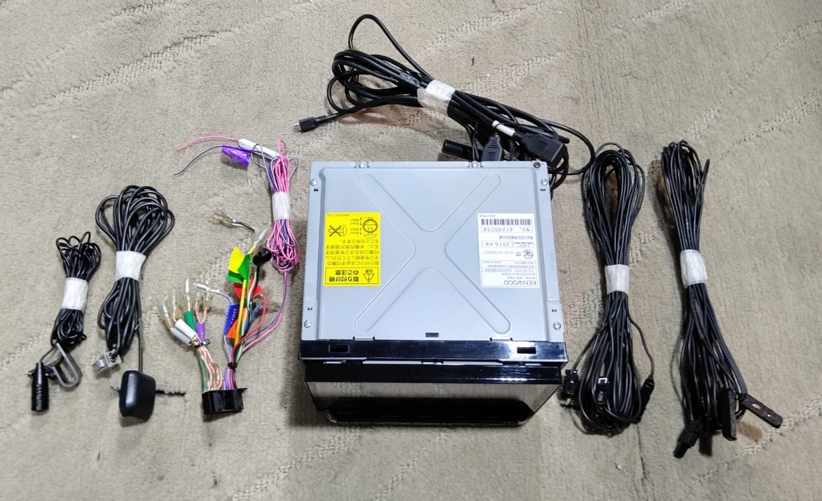 KENWOOD ケンウッド 汎用 メモリーナビ MDV-Z904 2016年 製 CD DVD