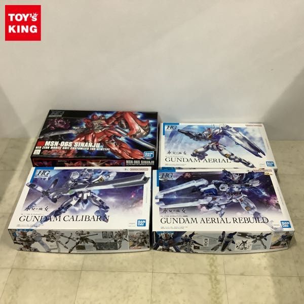 1円〜 HGUC 等 1/144 シナンジュ ガンダムエアリアル 他