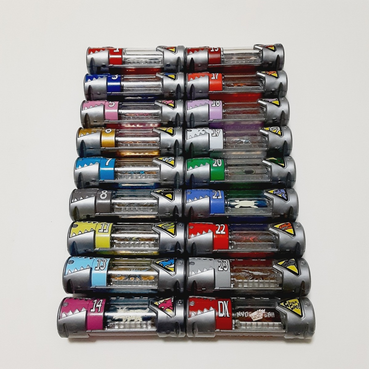 キョウリュウジャー 獣電池 セット 1 3 5 6 7 8 11 13 14 15 17 18 19
