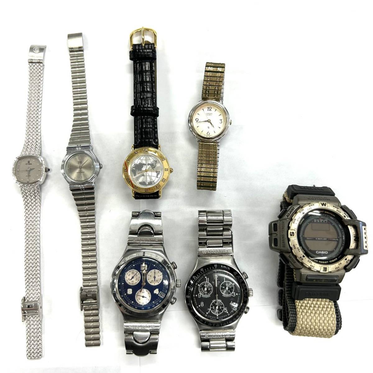 Y146 腕時計 まとめ CITIZEN シチズン CASIO カシオ Q&Q swacich