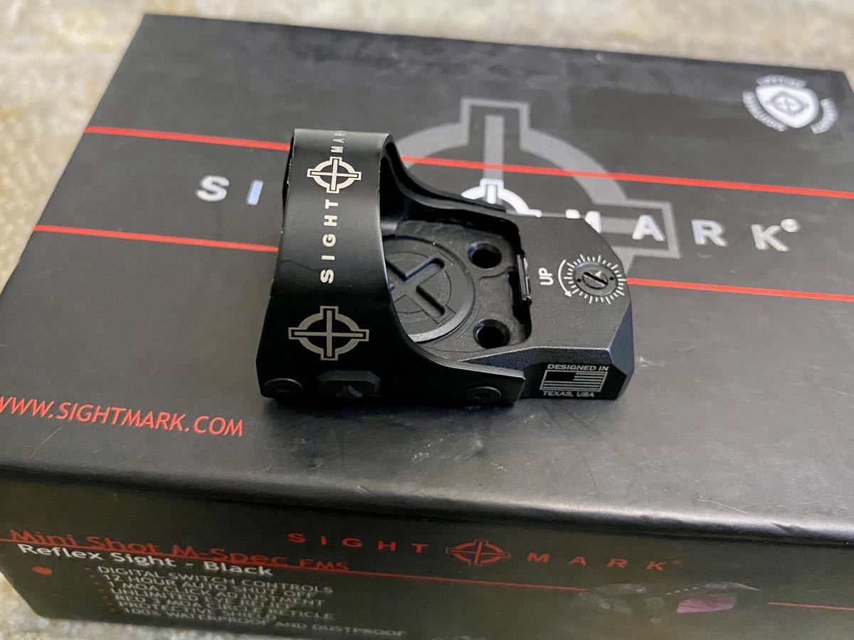 実物SIGHT MARKドットサイトMini Shot M-Spec FMS ミリタリー 実物