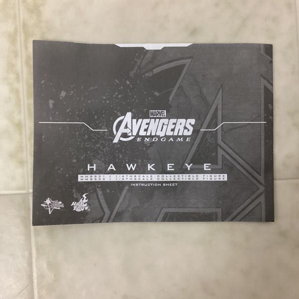 1円〜 ホットトイズ ムービー・マスターピース 1/6 MM532 アベンジャーズ エンドゲーム ホークアイ ボーナスアクセサリー付き ホットトイズ 1円〜 1⁄6