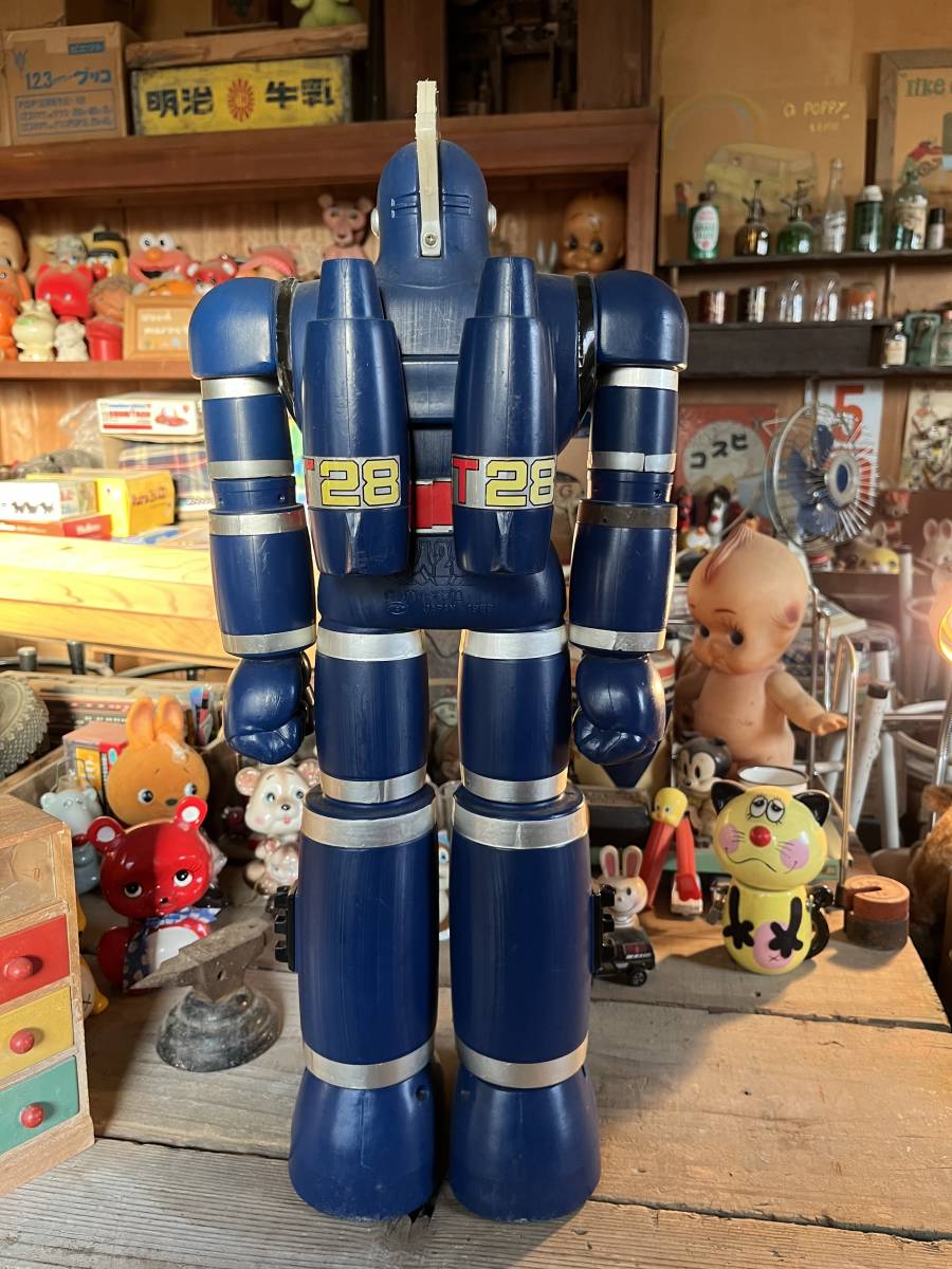 鉄人28号 ジャンボマシンダー 当時物 ソフビ 鉄人28号 ジャンボマシン