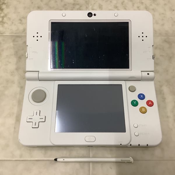 1円〜 動作確認/初期化済 箱無 newニンテンドー3DS KTR-001 ホワイト
