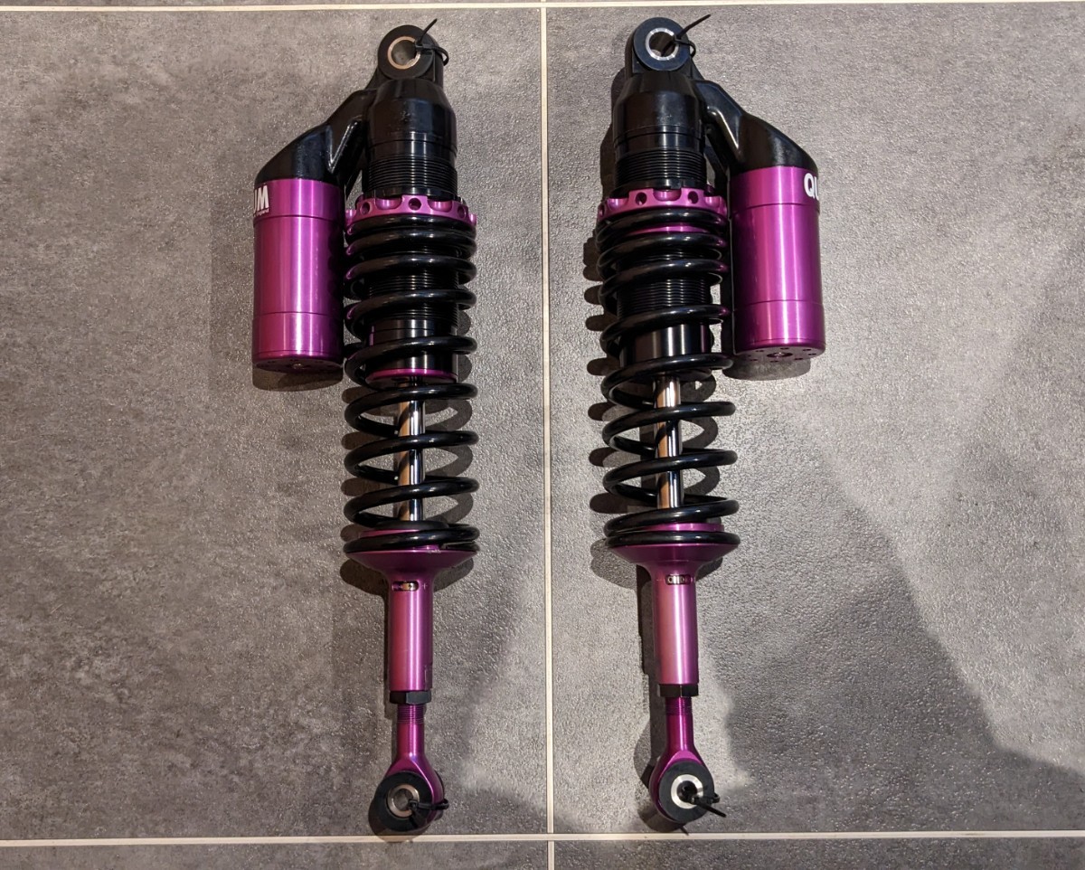 新品在庫限り Z750B(TWIN) MDI サスペンション 2レート 365mm クローム