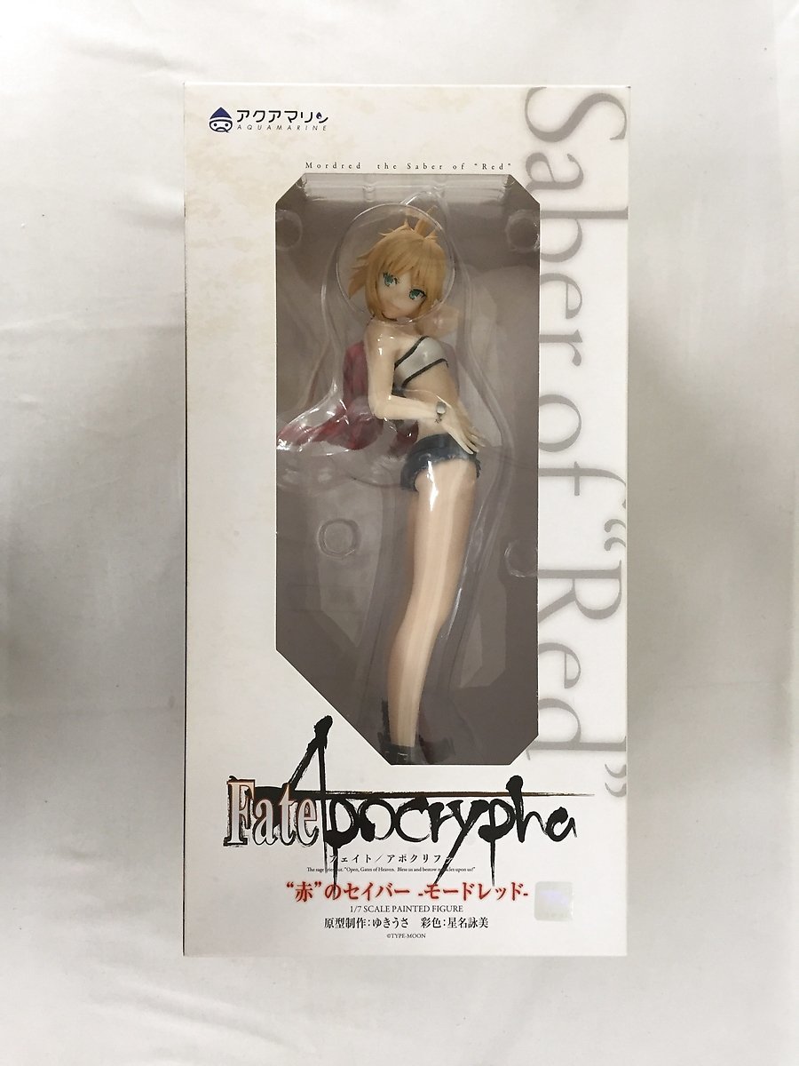 送料無料，得価 1円 Fate/Apocrypha &ldquo;赤&rdquo;のセイバー モードレッド 1/7スケール 二次再販分(Fate)｜売買されたオークション情報、yahooの商品情報をアーカイブ公開 - オークファン Fate