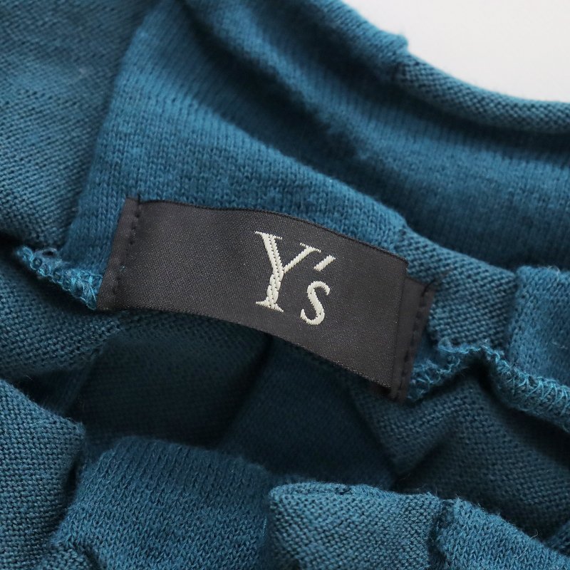 ワイズ ヨウジヤマモト Y's YOHJI YAMAMOTO ポリコットン モックネック