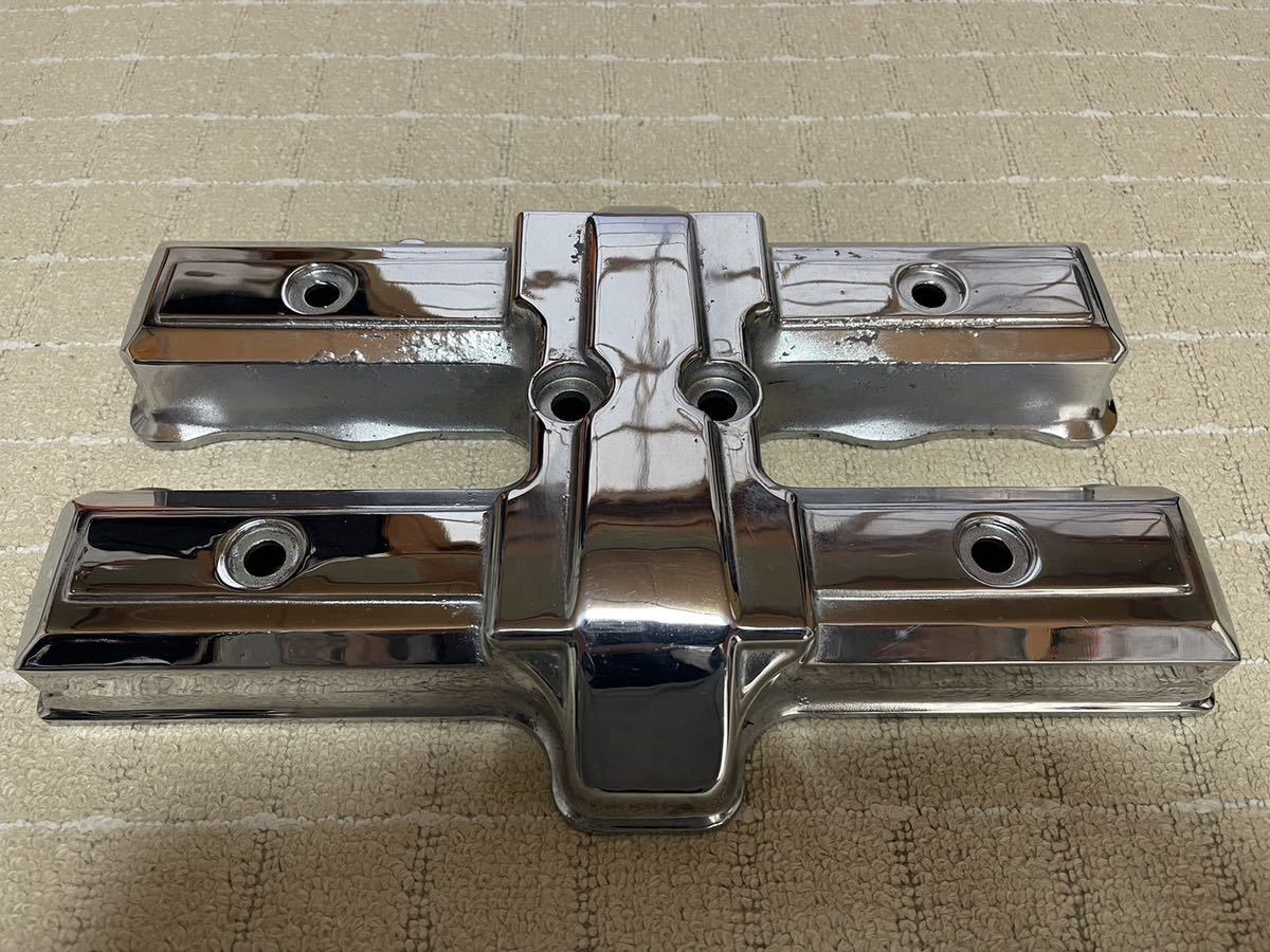 CBX400 エンジン ヘッドカバー タペットカバー 煙たかっ