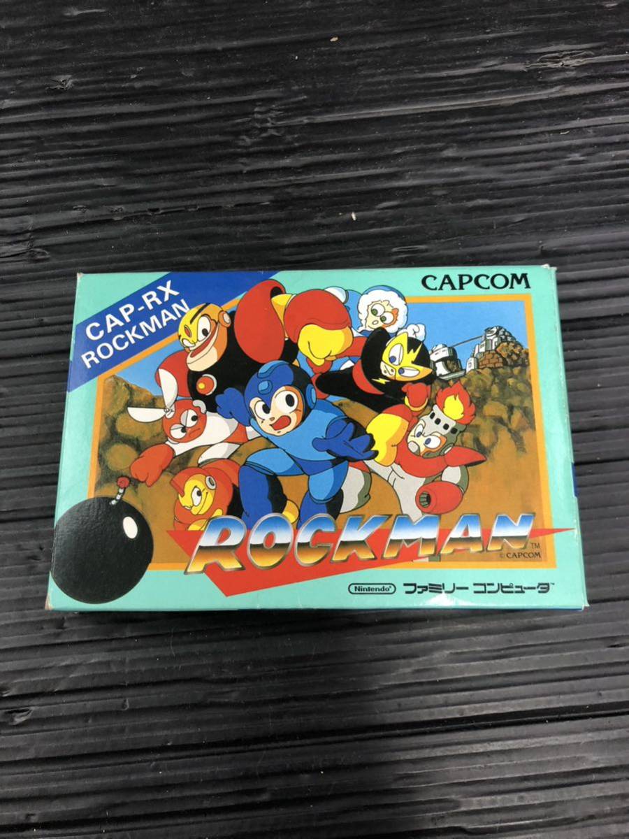 美品 ロックマン ファミコン FC ファミコンソフト ソフト 初代 ROCKMAN 
