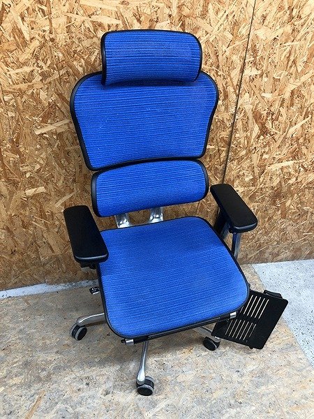 DUG13681SGM エルゴヒューマン プロ オフィスチェア ブルー 