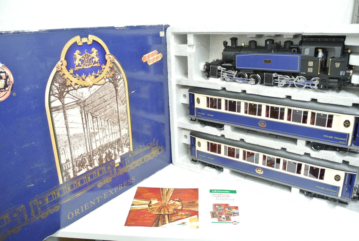 LGB LEHMANN 70685 鉄道模型 Gゲージ オリエント急行限定セット