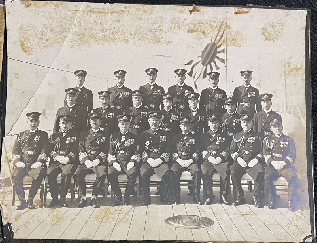 海軍将校旧蔵アルバム3 68枚 及川古志郎大将 第三艦隊司令長官時 第七
