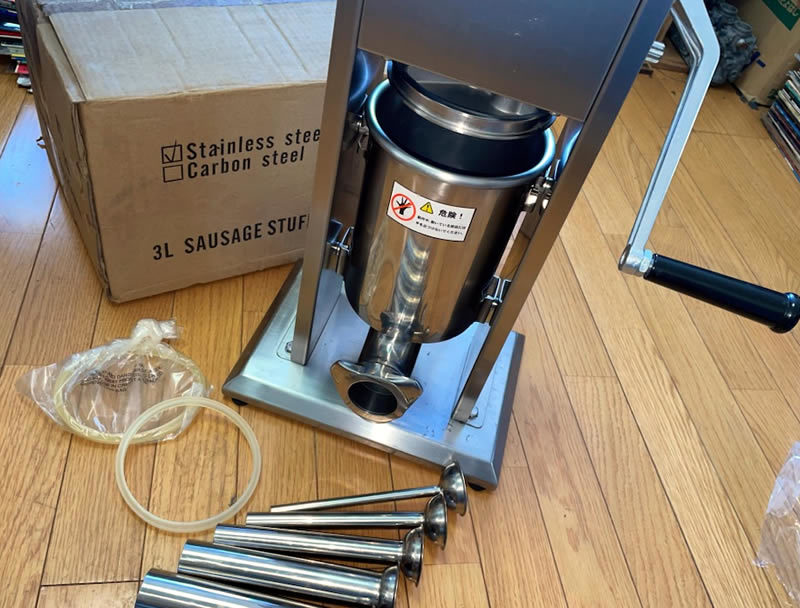 □美品□ソーセージスタッファー 3Lタイプ YSS-3 KIPROSTAR ソーセージ