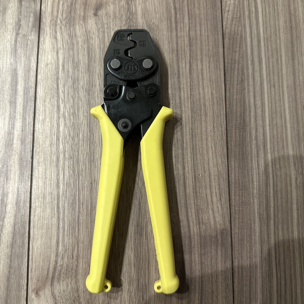 （美品）電気工事士 LOBSTER ロブテックス ミニ圧着工具 リングスリーブ用 HAK17MA2 ★_6