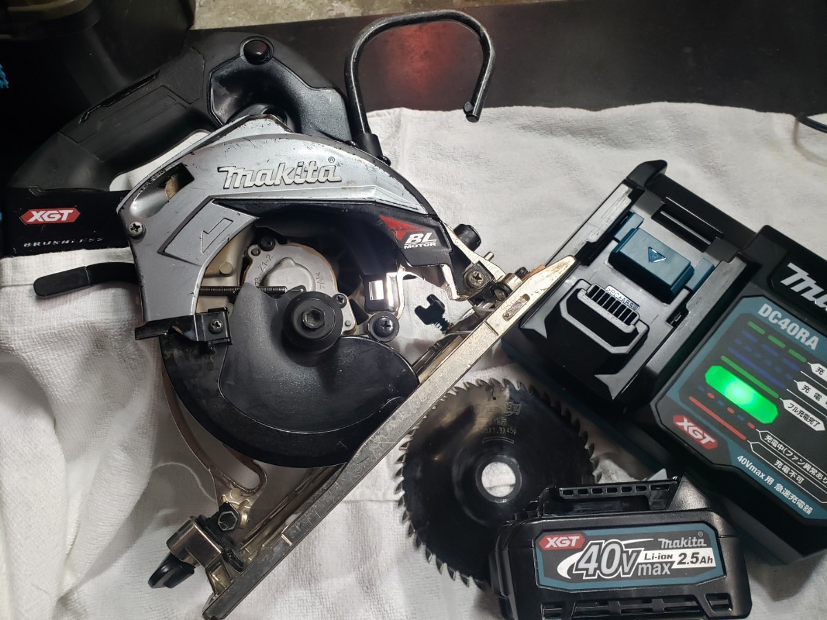 マキタ 40V HS007G 丸ノコ 充電器 バッテリー セット 検) 充電式 18V  