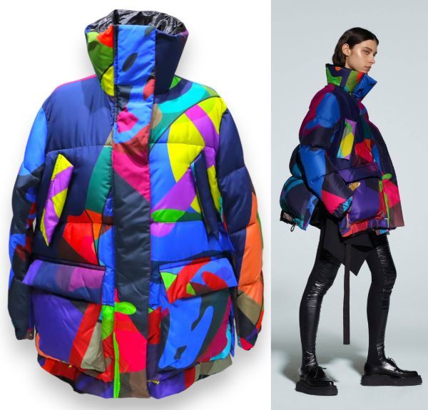 良品 国内正規品 sacai × KAWS サカイ カウズ 21-05678 21年 Padded  