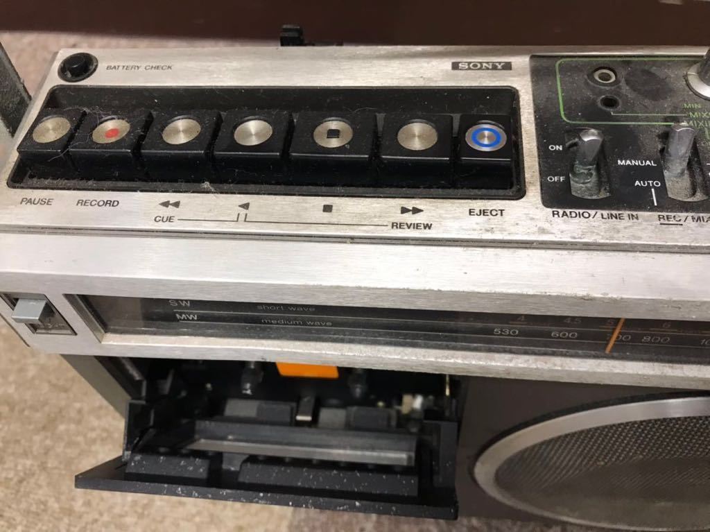 SONY 1980 mark5 CF-1980V 3バンドラジカセ カセットレコーダー ラジオ