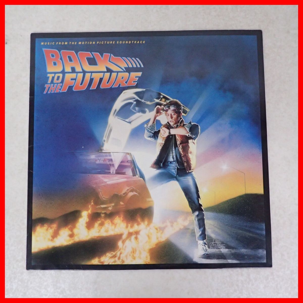 12in LP レコード バック トゥ ザ フューチャー Back to the Future